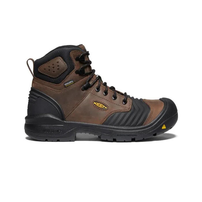 Men KEEN Boots Waterproof CarbonFiber Toe Boots 8211 6quot Portland Bootquot