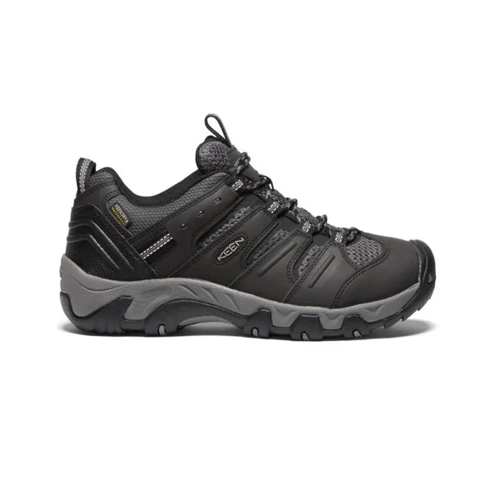 Men KEEN Hike Black Hiking Shoes 8211 Koven WP