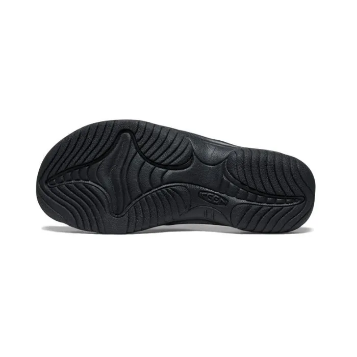 Men KEEN Sandals Waimea Naval AcademyBlack Leather FlipFlop Men KEEN Sandals Waimea Naval AcademyBlack Leather FlipFlop