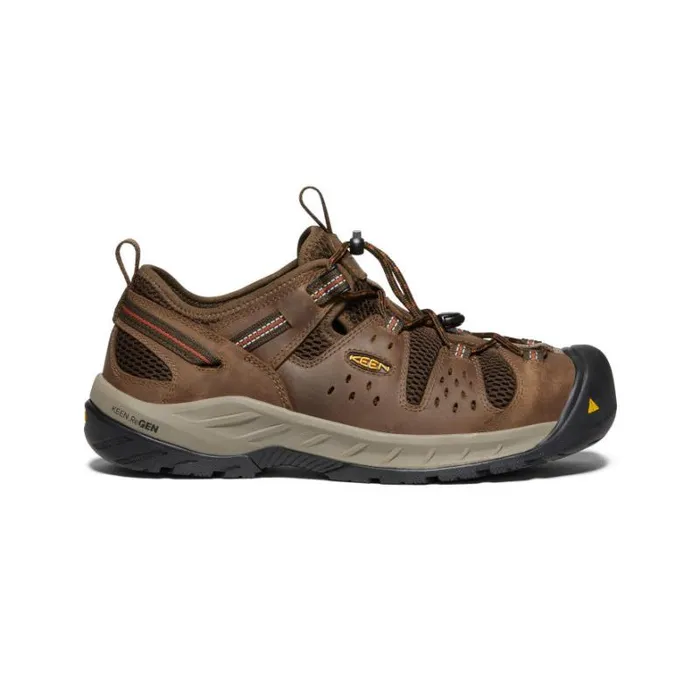 Men KEEN Shoes Atlanta Cool II Steel Toe ShitakeRust