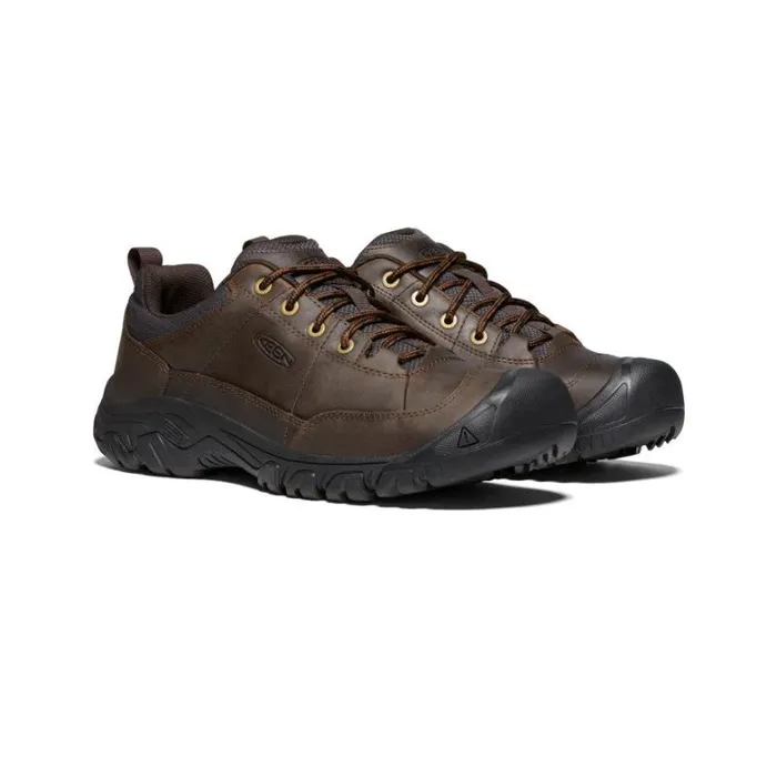Men KEEN Shoes Dark Brown Leather Oxfords 8211 Targhee III Men KEEN Shoes Dark Brown Leather Oxfords 8211 Targhee III