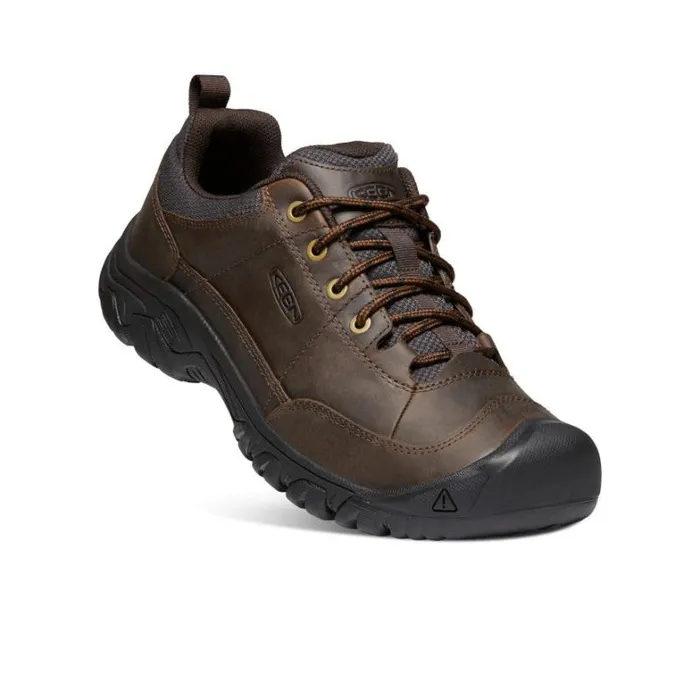 Men KEEN Shoes Dark Brown Leather Oxfords 8211 Targhee III Men KEEN Shoes Dark Brown Leather Oxfords 8211 Targhee III