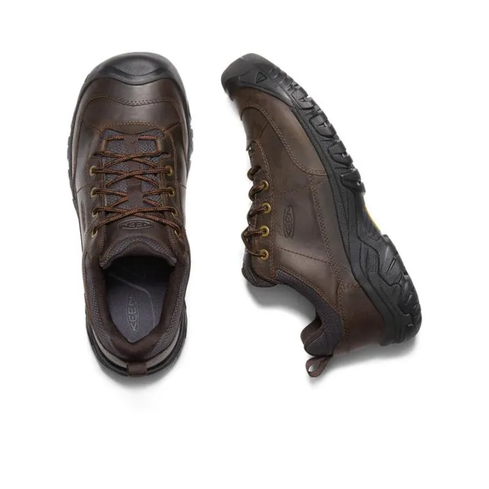 Men KEEN Shoes Dark Brown Leather Oxfords 8211 Targhee III Men KEEN Shoes Dark Brown Leather Oxfords 8211 Targhee III