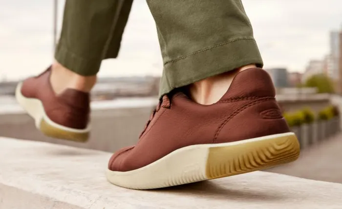 Men KEEN Shoes KNX Lace Tortoise ShellPlaza Taupe Leather Shoe Men KEEN Shoes KNX Lace Tortoise ShellPlaza Taupe Leather Shoe