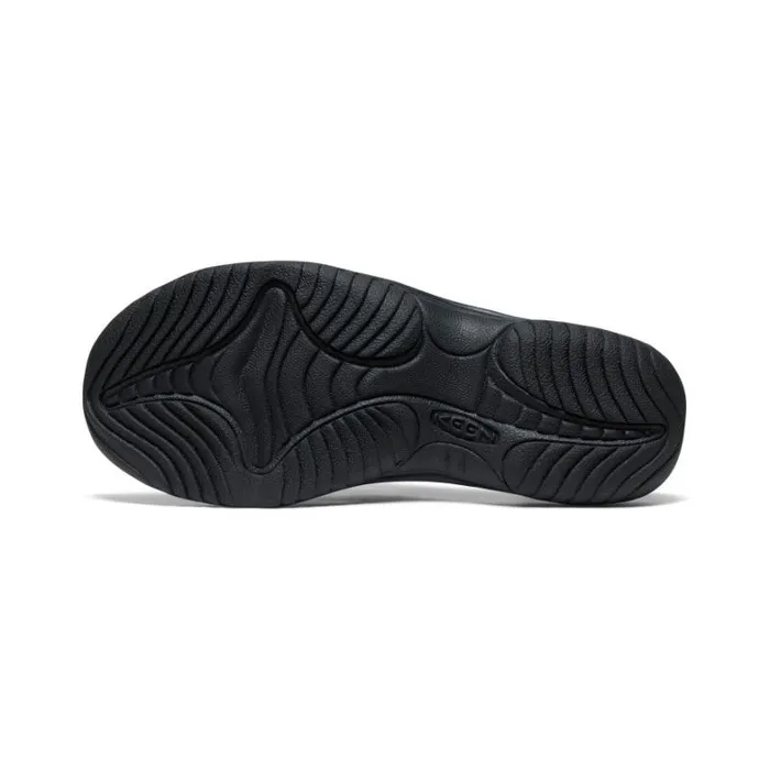 Men KEEN SlipOns Kona Flip Fired BrickBlack Leather FlipFlop Men KEEN SlipOns Kona Flip Fired BrickBlack Leather FlipFlop