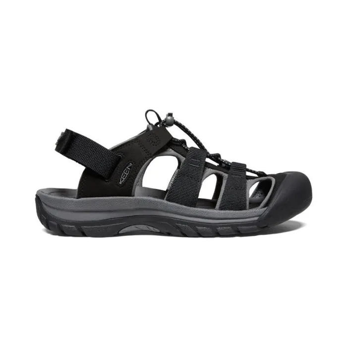 Men KEEN Water Black Adjustable Strap Water Shoes 8211 Rapids H2