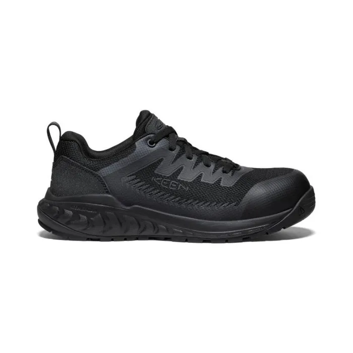 Men KEEN Work Boots and Shoes Arvada Work Sneaker CarbonFiber Toe