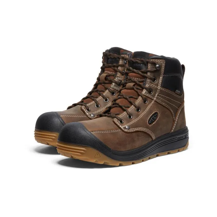 Men KEEN Work Boots and Shoes Brown Work Boots 8211 Fort Wayne 6quot WP Soft Toe Men KEEN Work Boots and Shoes Brown Work Boots 8211 Fort Wayne 6quot WP Soft Toe