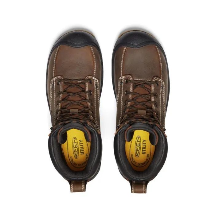 Men KEEN Work Boots and Shoes Brown Work Boots 8211 Fort Wayne 6quot WP Soft Toe Men KEEN Work Boots and Shoes Brown Work Boots 8211 Fort Wayne 6quot WP Soft Toe