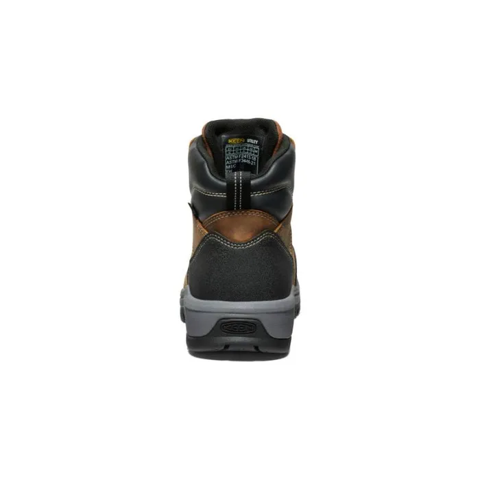 Men KEEN Work Boots and Shoes Evanston Boot 6quot Waterproof BisonBlack Leather Work Boot Men KEEN Work Boots and Shoes Evanston Boot 6quot Waterproof BisonBlack Leather Work Boot