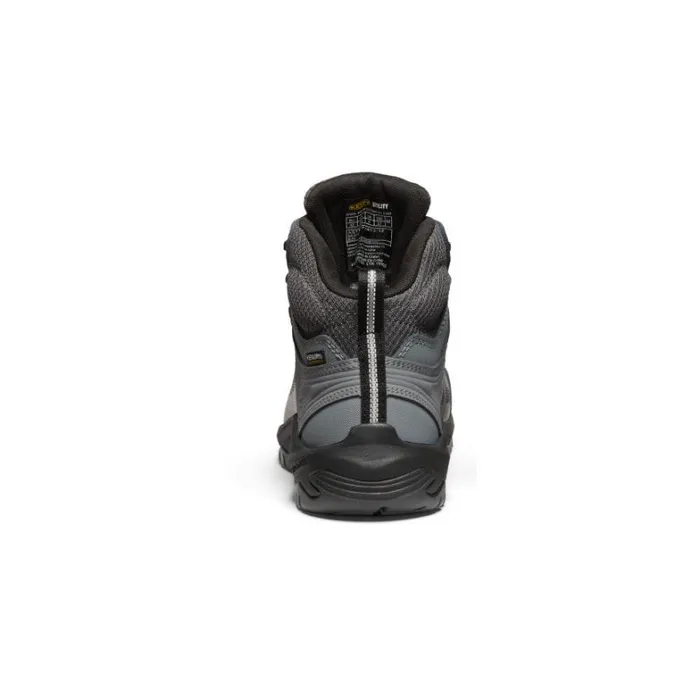 Men KEEN Work Boots and Shoes Grey Work Boots 8211 Reno Mid KBF WP Men KEEN Work Boots and Shoes Grey Work Boots 8211 Reno Mid KBF WP