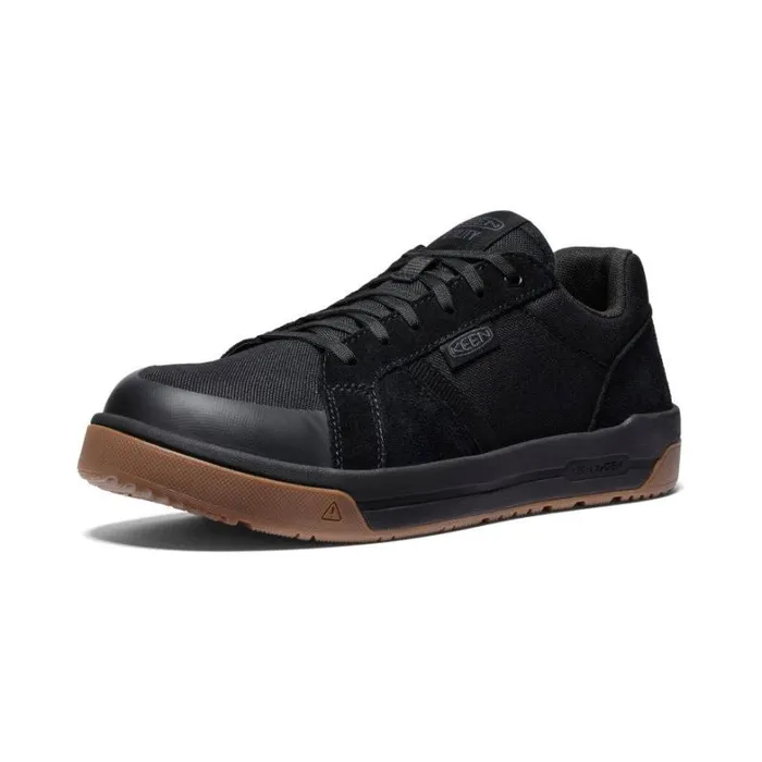 Men KEEN Work Boots and Shoes Kenton CarbonFiber Toe BlackGum Leather Work Sneaker Men KEEN Work Boots and Shoes Kenton CarbonFiber Toe BlackGum Leather Work Sneaker