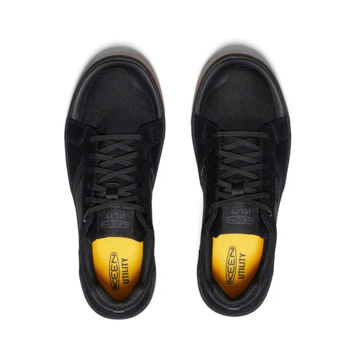 Men KEEN Work Boots and Shoes Kenton CarbonFiber Toe BlackGum Leather Work Sneaker Men KEEN Work Boots and Shoes Kenton CarbonFiber Toe BlackGum Leather Work Sneaker