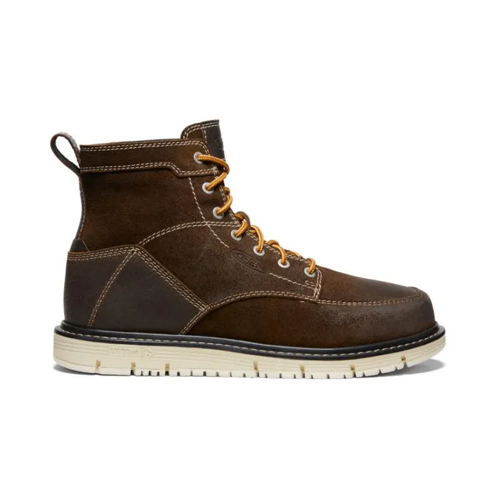 Men KEEN Work Boots and Shoes San Jose 6quot Soft Toe Work Boots 8211 Waterproof