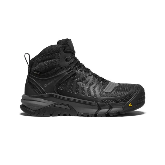 Men KEEN Work Boots and Shoes Waterproof Work Sneakers 8211 Kansas City Mid
