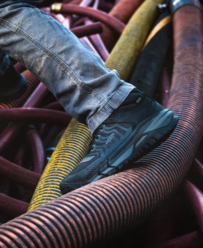 Men KEEN Work Boots and Shoes Waterproof Work Sneakers 8211 Kansas City Mid Men KEEN Work Boots and Shoes Waterproof Work Sneakers 8211 Kansas City Mid