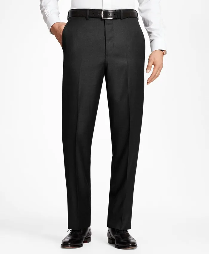 Men Madison Fit Tic 1818 Suit Grey Brooks Brothers Suits