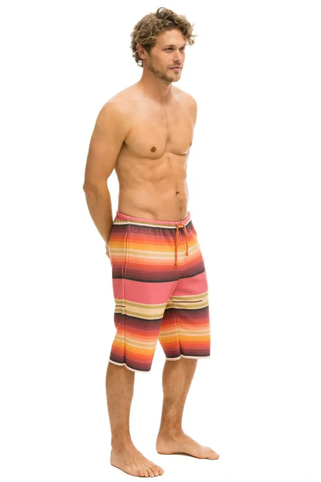 Men MEN039S TULUM SWEATSHORTS 8211 PINK Aviator Nation Shorts Men MEN039S TULUM SWEATSHORTS 8211 PINK Aviator Nation Shorts
