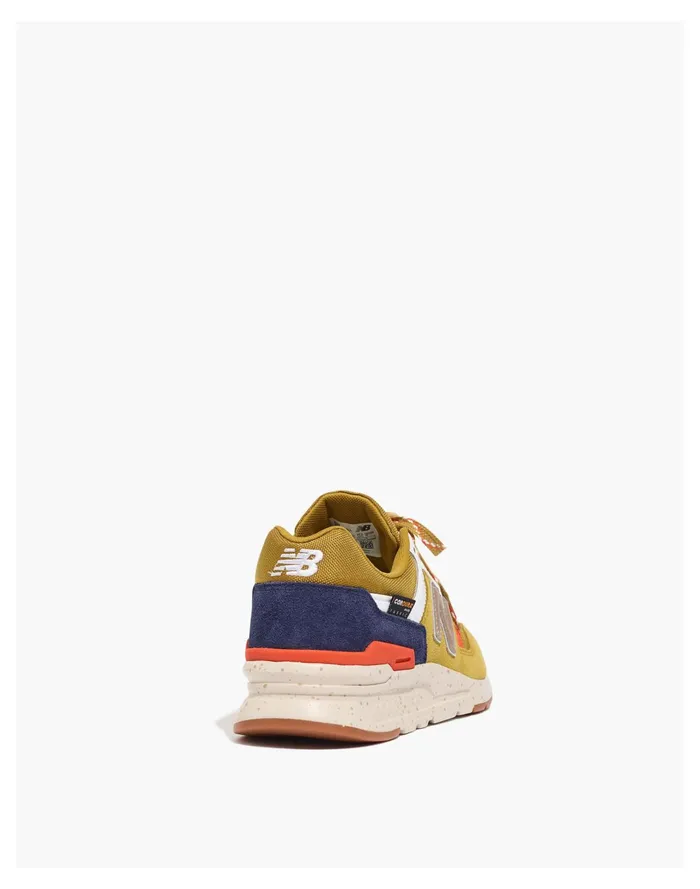 Men New Balance Suede 997H Sneakers In Natural Indigo And Earth Red Gold Moss Madewell Sneakers Men New Balance Suede 997H Sneakers In Natural Indigo And Earth Red Gold Moss Madewell Sneakers