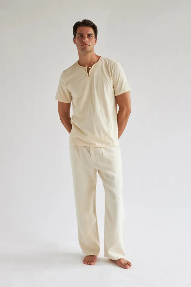 Men Pants Men 8211 Crampton 8211 Antique White TWOTHIRDS Pants