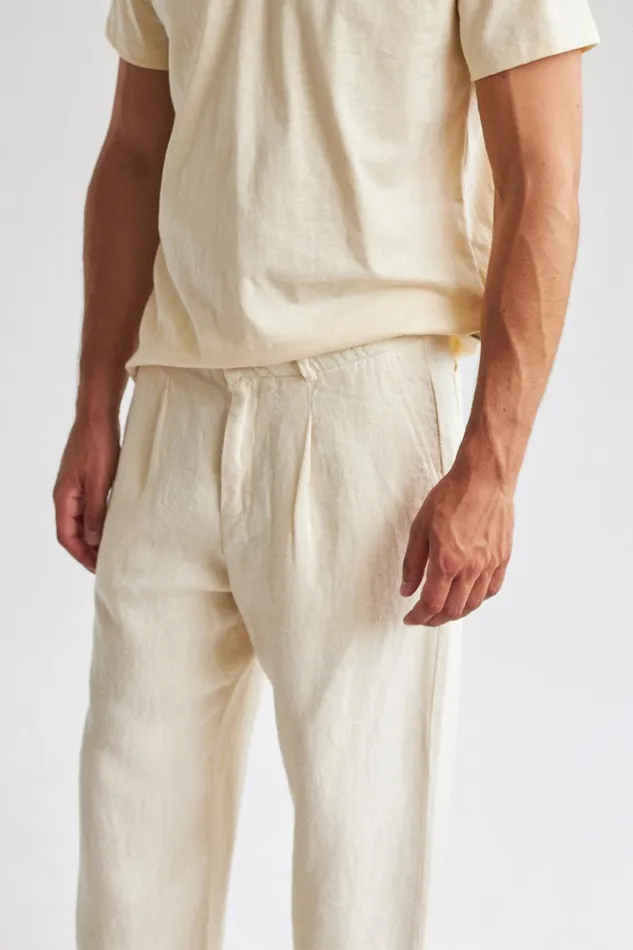 Men Pants Men 8211 Crampton 8211 Antique White TWOTHIRDS Pants