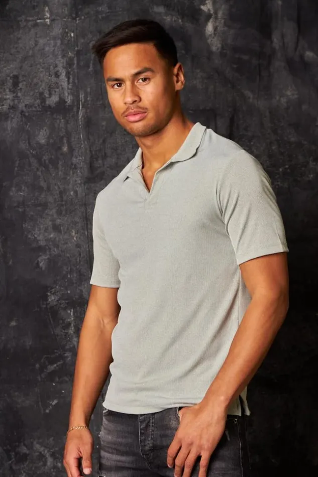 Men Polo Manches Courtes Col V Rabat Gris Clair Grisclair Brentiny Paris TShirts Men Polo Manches Courtes Col V Rabat Gris Clair Grisclair Brentiny Paris TShirts