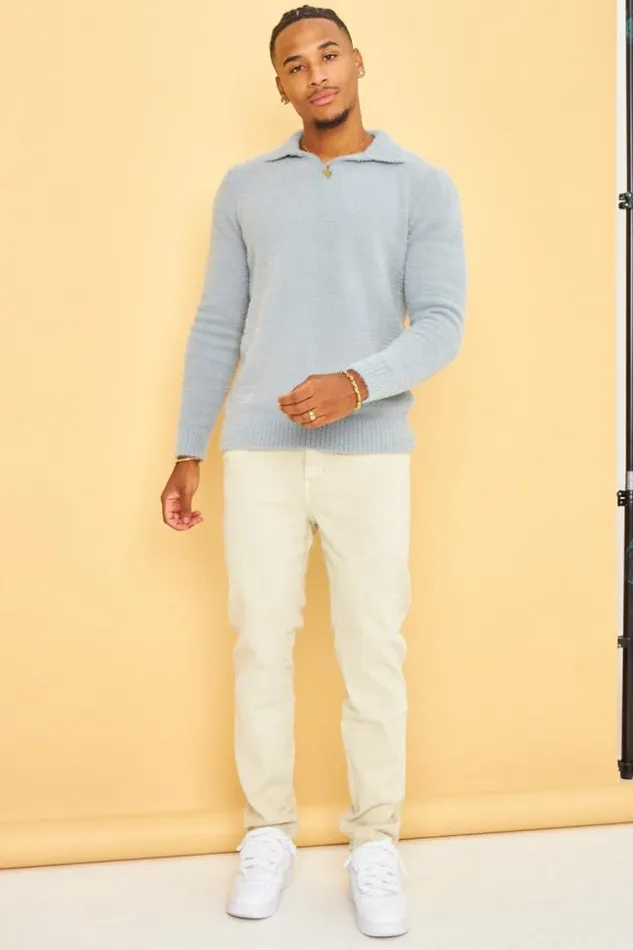 Men Pull Gris En Laine A Col Rabats Grey Brentiny Paris Sweatshirts and Pullovers Men Pull Gris En Laine A Col Rabats Grey Brentiny Paris Sweatshirts and Pullovers
