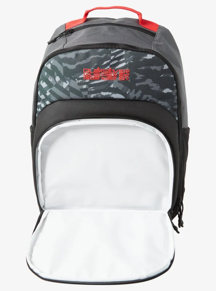 Men Quiksilver Backpacks and Bags Schoolie Cooler 20 Insulated Cooler Backpack Black Radical Times 233 Men Quiksilver Backpacks and Bags Schoolie Cooler 20 Insulated Cooler Backpack Black Radical Times 233