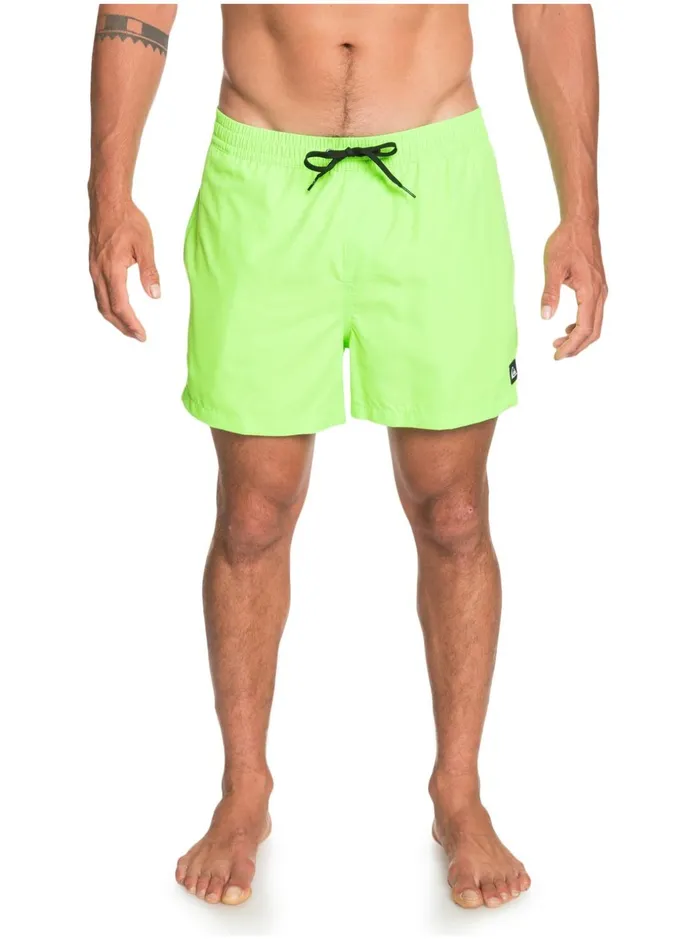 Men Quiksilver Boardshorts Everyday 15034 Volleys Green Gecko Men Quiksilver Boardshorts Everyday 15034 Volleys Green Gecko