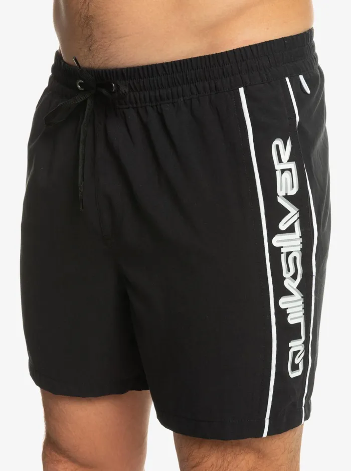 Men Quiksilver Boardshorts Everyday Vert 16034 Volleys Black Men Quiksilver Boardshorts Everyday Vert 16034 Volleys Black