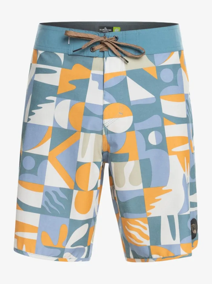 Men Quiksilver Boardshorts HEMPSTRETCH Scallop 19034 Boardshorts Ashley Blue Men Quiksilver Boardshorts HEMPSTRETCH Scallop 19034 Boardshorts Ashley Blue