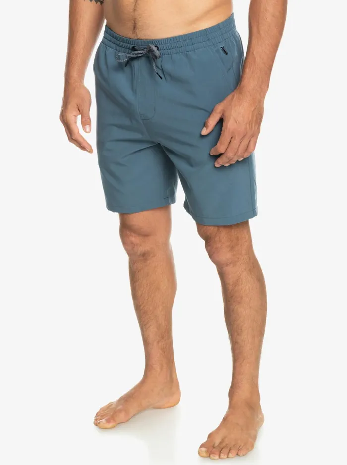 Men Quiksilver Boardshorts Ocean Elastic Waist 18034 Amphibian Shorts Bering Sea Men Quiksilver Boardshorts Ocean Elastic Waist 18034 Amphibian Shorts Bering Sea