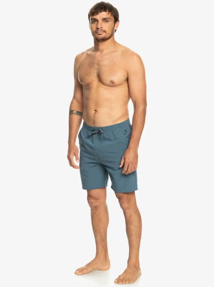 Men Quiksilver Boardshorts Ocean Elastic Waist 18034 Amphibian Shorts Bering Sea Men Quiksilver Boardshorts Ocean Elastic Waist 18034 Amphibian Shorts Bering Sea