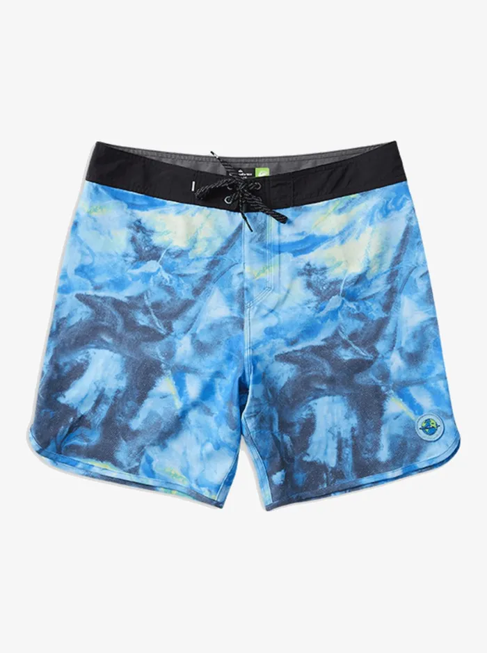 Men Quiksilver Boardshorts Ocean Scallop 18034 Boardshorts Ocean