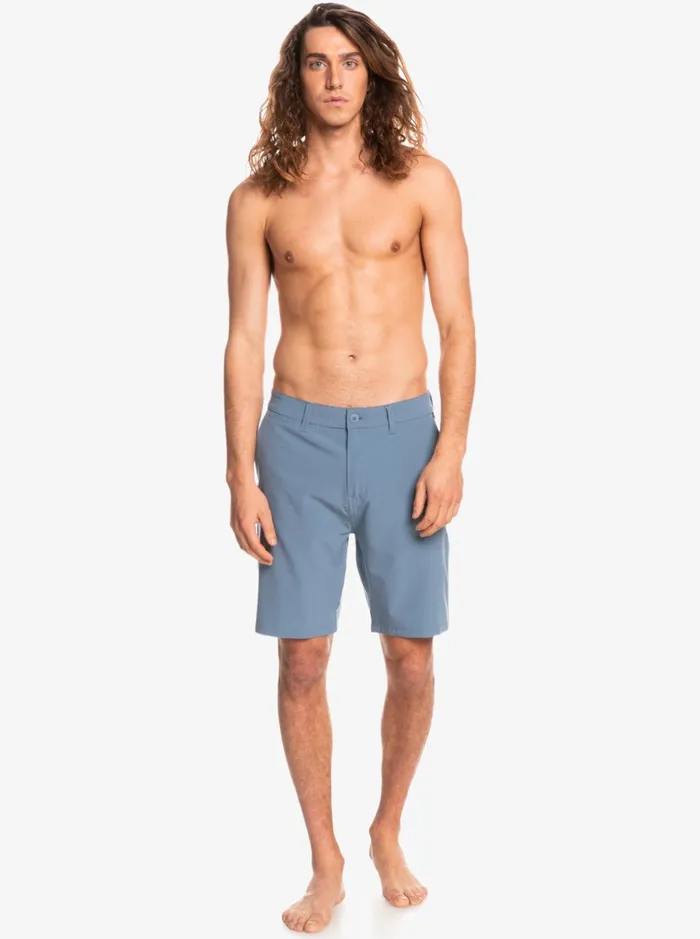 Men Quiksilver Boardshorts Ocean Union Amphibian 20034 Hybrid Shorts Blue Mirage Men Quiksilver Boardshorts Ocean Union Amphibian 20034 Hybrid Shorts Blue Mirage