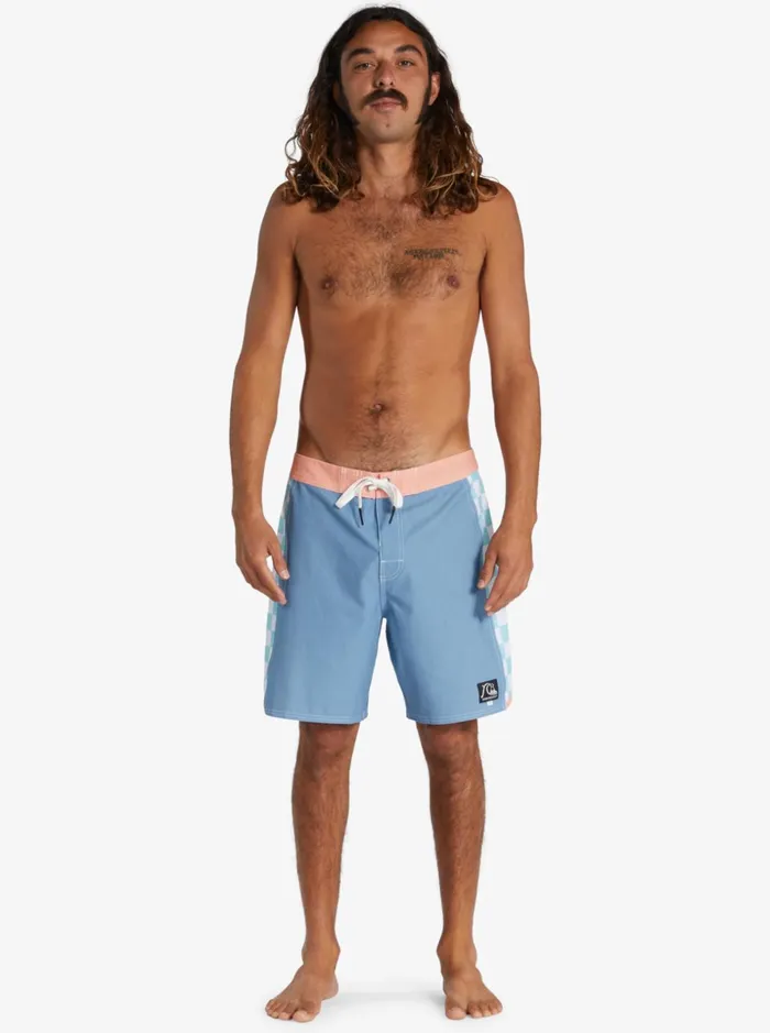 Men Quiksilver Boardshorts Original Arch 18034 Boardshorts Captains Blue Men Quiksilver Boardshorts Original Arch 18034 Boardshorts Captains Blue