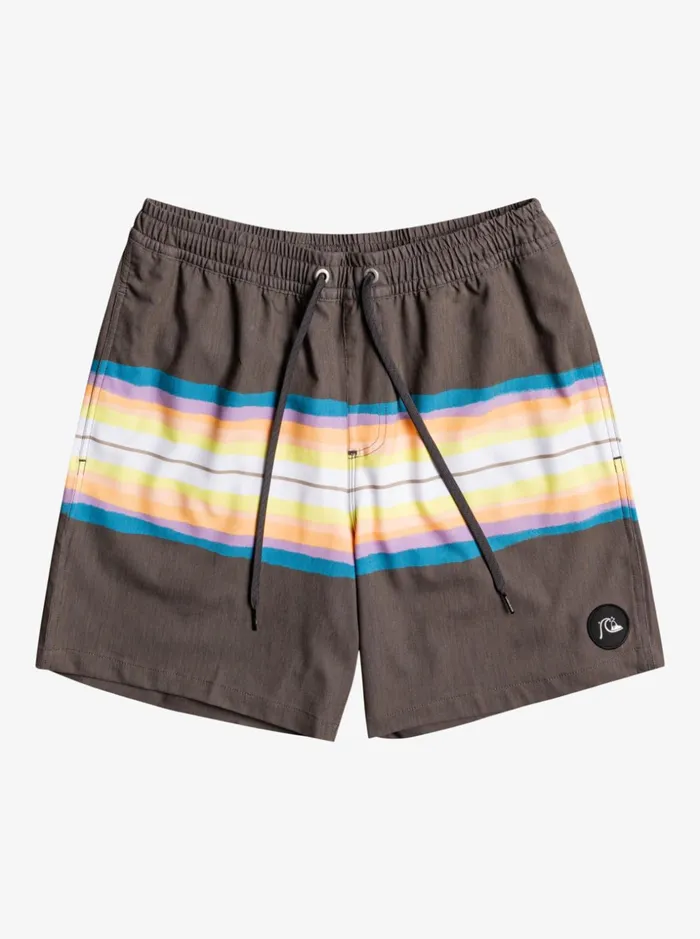 Men Quiksilver Boardshorts Resin Tint Pcs 17034 Volleys Tarmac