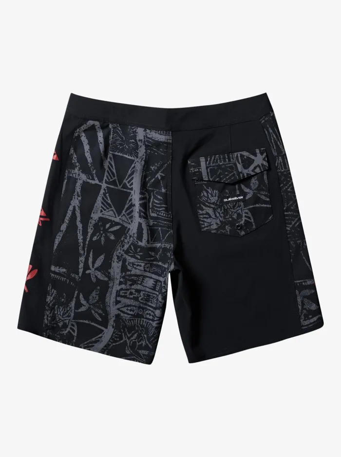 Men Quiksilver Boardshorts Surfsilk Arch Hawaii 19034 Boardshorts Black Men Quiksilver Boardshorts Surfsilk Arch Hawaii 19034 Boardshorts Black
