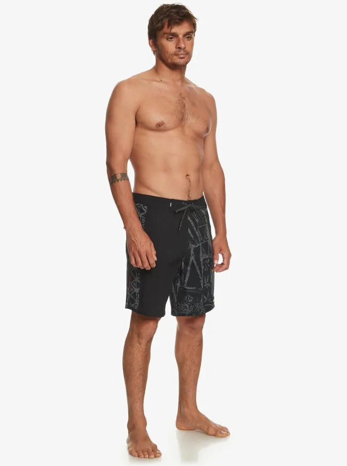 Men Quiksilver Boardshorts Surfsilk Arch Hawaii 19034 Boardshorts Black Men Quiksilver Boardshorts Surfsilk Arch Hawaii 19034 Boardshorts Black