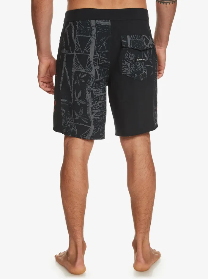 Men Quiksilver Boardshorts Surfsilk Arch Hawaii 19034 Boardshorts Black Men Quiksilver Boardshorts Surfsilk Arch Hawaii 19034 Boardshorts Black