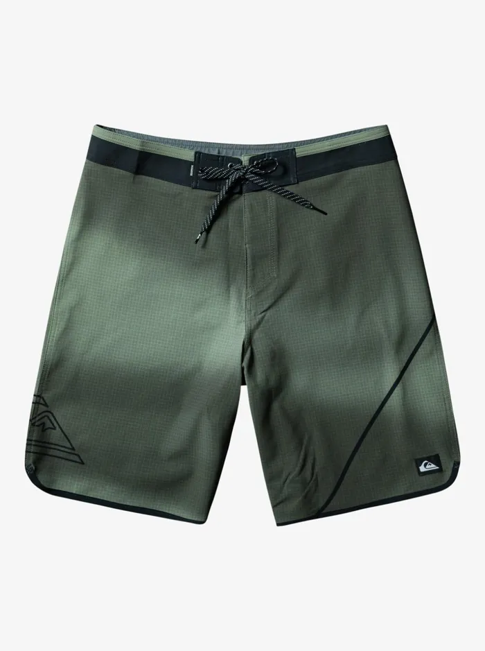 Men Quiksilver Boardshorts Surfsilk New Wave 20034 Boardshorts Four Leaf Clover