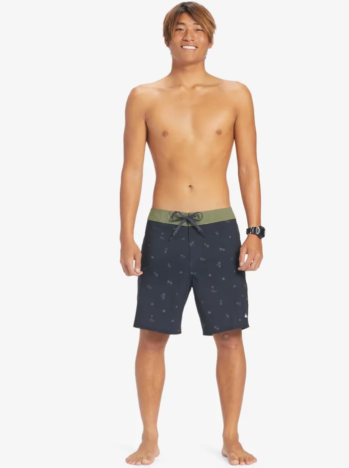Men Quiksilver Boardshorts Surfsilk QS 69 18034 Boardshorts Black Men Quiksilver Boardshorts Surfsilk QS 69 18034 Boardshorts Black