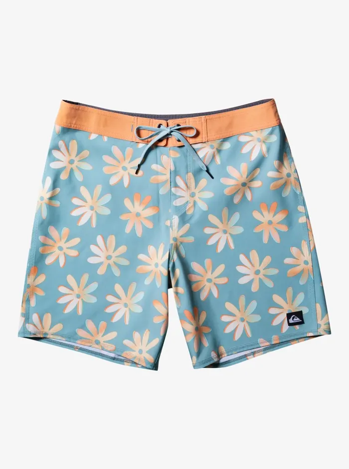 Men Quiksilver Boardshorts Surfsilk QS 69 18034 Boardshorts Cameo Blue