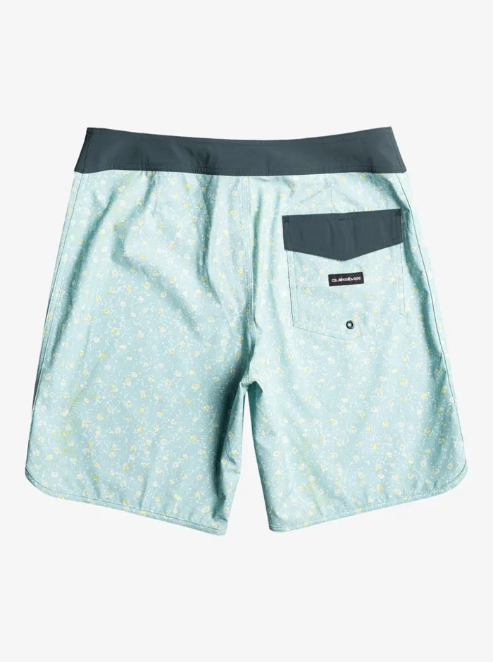 Men Quiksilver Boardshorts Surfsilk Scallop 19034 Boardshorts Sky Blue Men Quiksilver Boardshorts Surfsilk Scallop 19034 Boardshorts Sky Blue