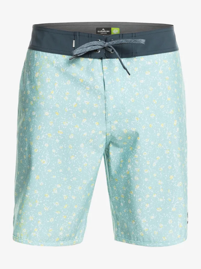 Men Quiksilver Boardshorts Surfsilk Scallop 19034 Boardshorts Sky Blue Men Quiksilver Boardshorts Surfsilk Scallop 19034 Boardshorts Sky Blue