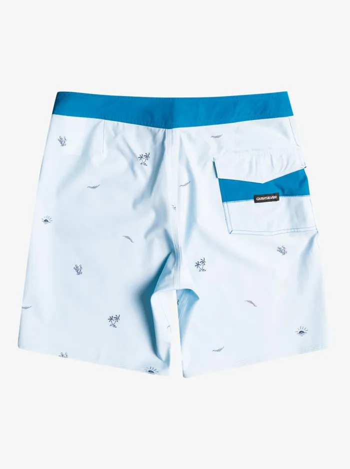 Men Quiksilver Boardshorts Surfsilk Spaced Out 19034 Boardshorts Blue Grey Men Quiksilver Boardshorts Surfsilk Spaced Out 19034 Boardshorts Blue Grey