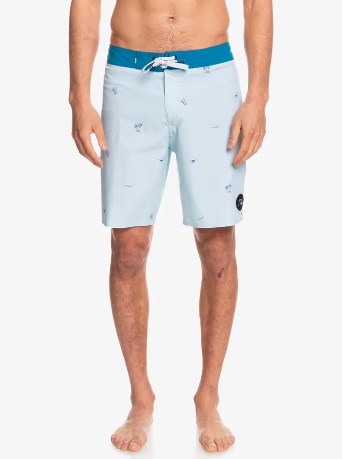 Men Quiksilver Boardshorts Surfsilk Spaced Out 19034 Boardshorts Blue Grey Men Quiksilver Boardshorts Surfsilk Spaced Out 19034 Boardshorts Blue Grey