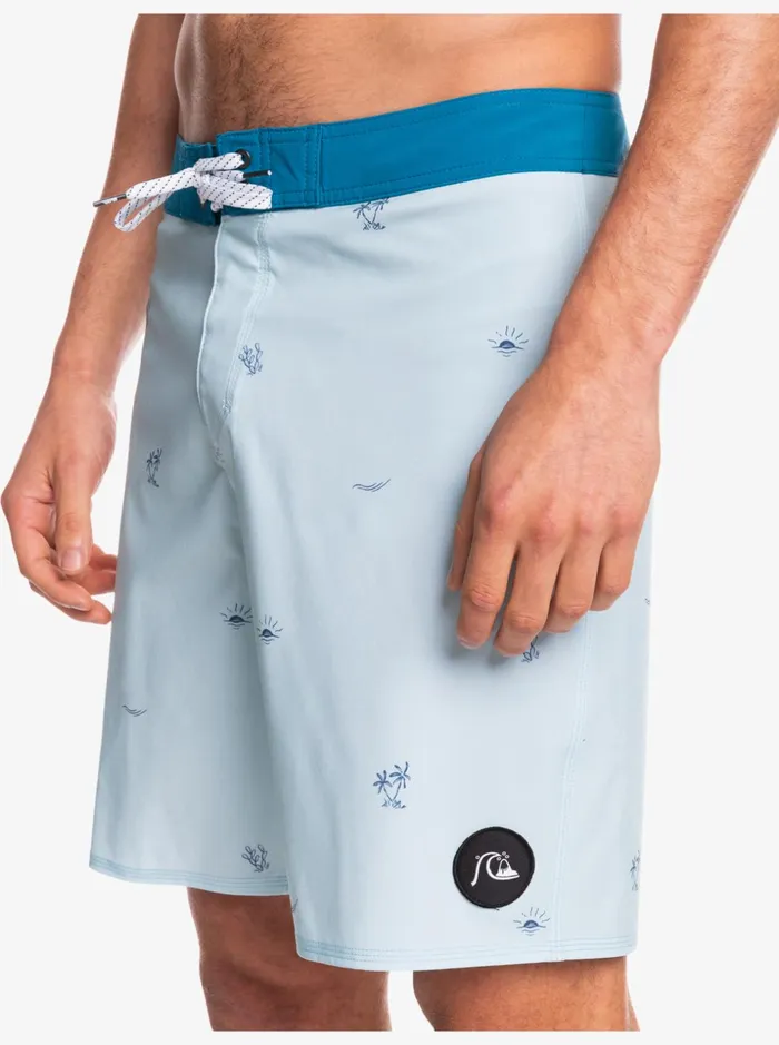 Men Quiksilver Boardshorts Surfsilk Spaced Out 19034 Boardshorts Blue Grey Men Quiksilver Boardshorts Surfsilk Spaced Out 19034 Boardshorts Blue Grey
