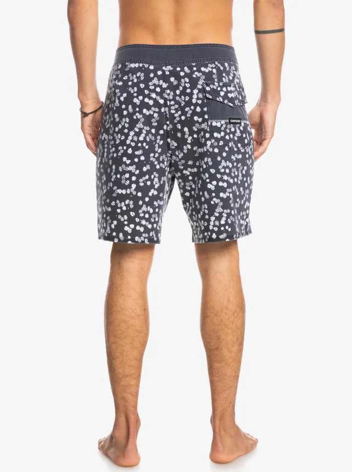 Men Quiksilver Boardshorts SurfSilk Washed 18034 Boardshorts Black Men Quiksilver Boardshorts SurfSilk Washed 18034 Boardshorts Black