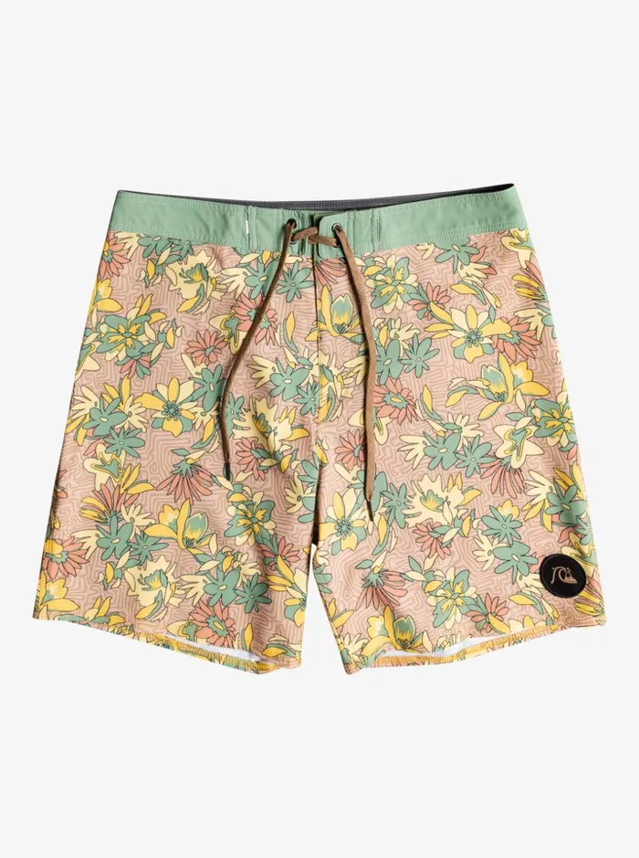 Men Quiksilver Boardshorts SurfSilk Washed 18034 Boardshorts Golden Rod